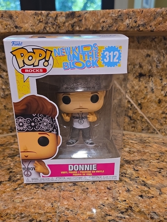 Funko Other - Funko Pop Rocks NKOTB Donnie #312